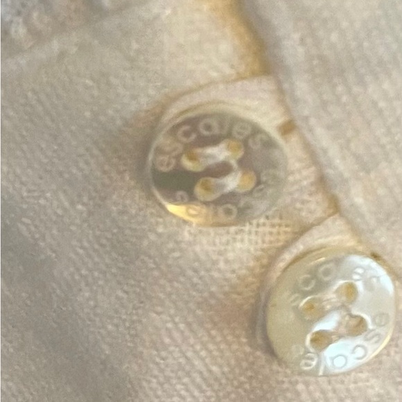 ESCALES Paris 100%‎ Linen Blouse  - Signed, Rare #409/435 Made - Picture 9 of 14